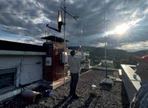 Bild vergr&ouml;&szlig;ern: Antennenanlage Ferdinand-von-Steinbeis-Schule