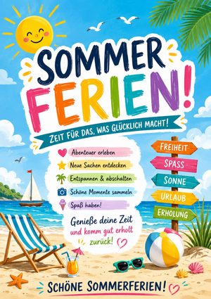 Bild vergr&ouml;&szlig;ern: Sommerferien 2026