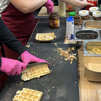 Bild vergr&ouml;&szlig;ern: Leckere Waffeln