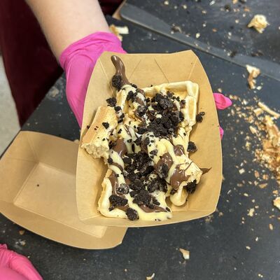 Bild vergr&ouml;&szlig;ern: Leckere Waffeln